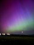 Image of colourful sky (Aurora Borealis) May 2024